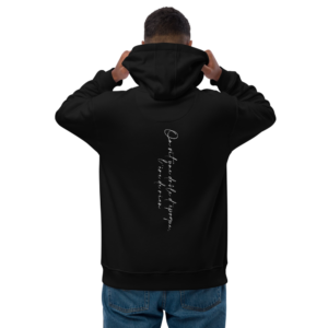 Sweat à capuche "Drôle d'époque"